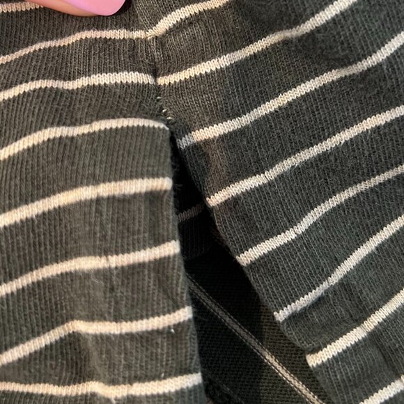 Ralph Lauren Men's Size Large Green Striped Polo Shirt Long Sleeves Cotton - Picture 7 of 9